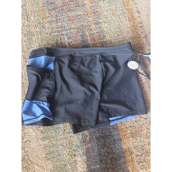 Free Country 2 piece set light blue / black womens sz medium - NWT - Picture 11 of 12